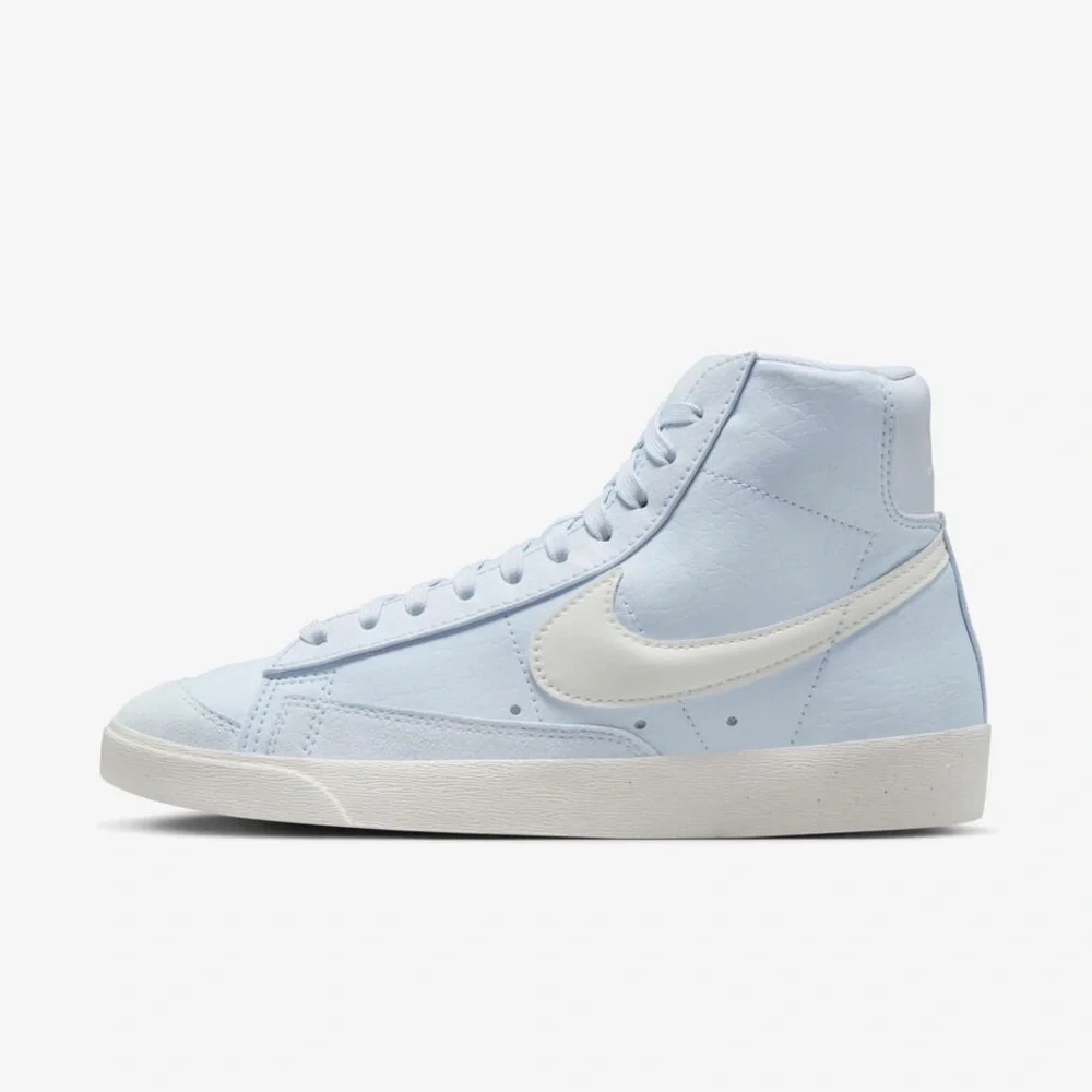 Women's Nike Blazer Mid '77 Next Nature Blue Tint/Summit White great condition - Picture 1 of 12